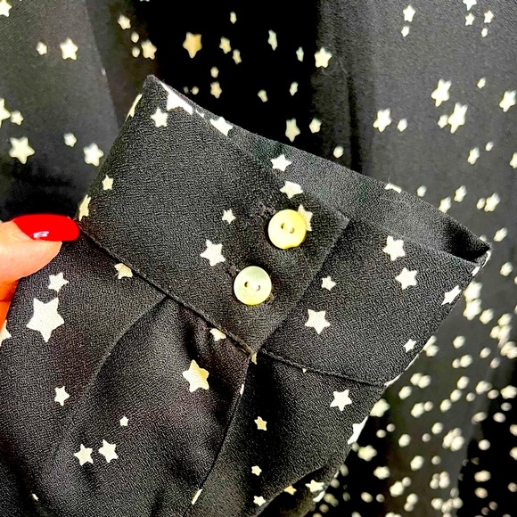 SFERA Dress Black With Stars Size medium. Excellent Condition - Picture 3 of 10